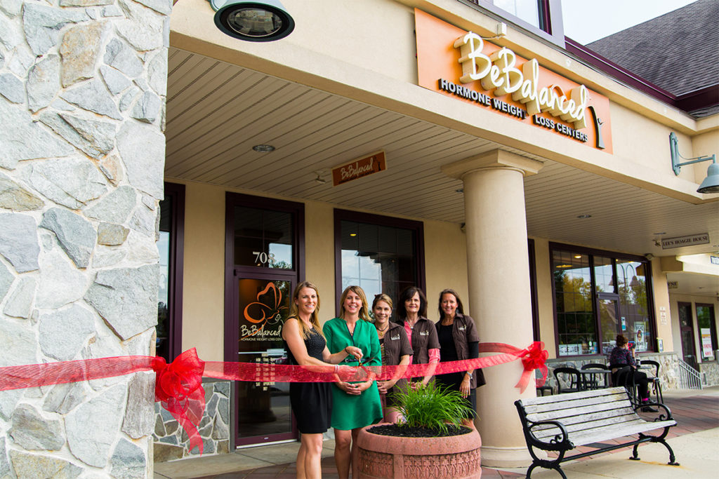 BeBalanced franchise ribbon cutting