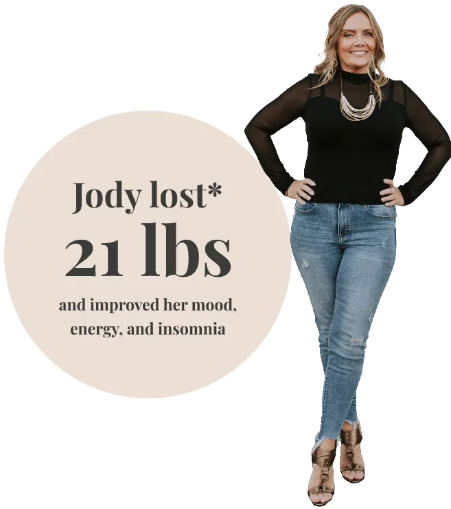 Group 1014 Weight Loss Injections Vs. Natural Weight Loss - Jody lost 21 lbs naturally on BeBalanced