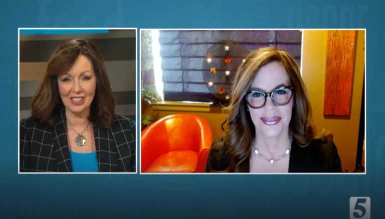 Dawn on WTVF CBS Nashville with sleeping tips for women