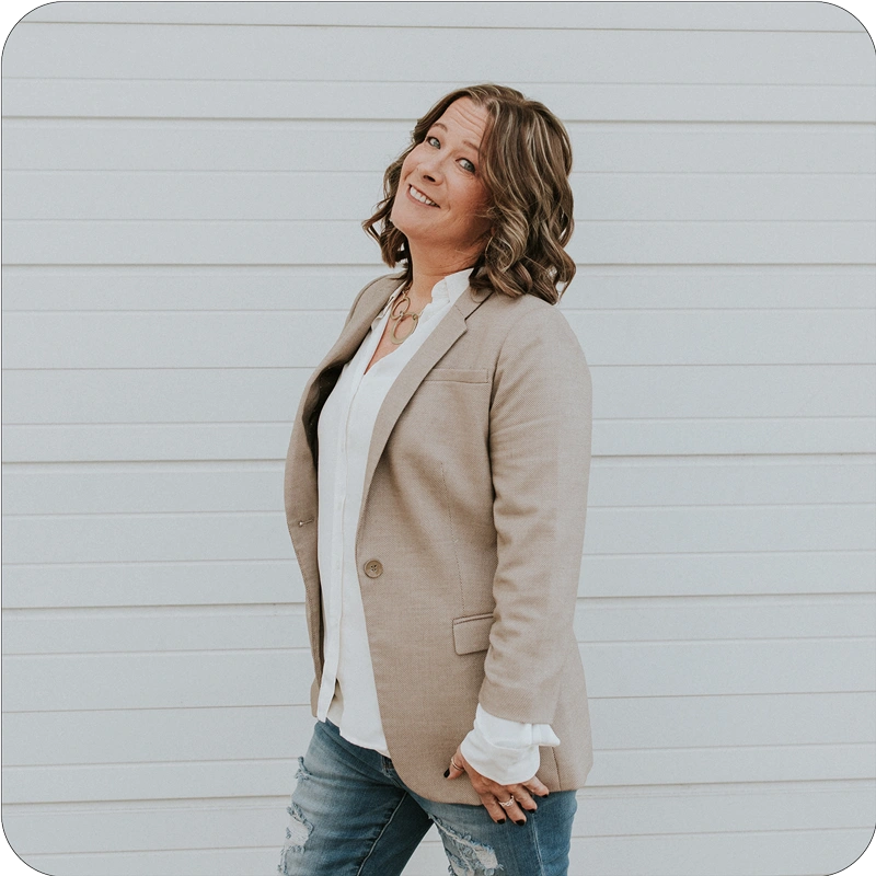 Client Sarah after program